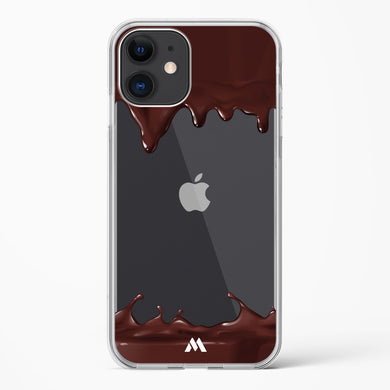 Dripping Chocolate Crystal Clear Transparent Case (Apple)