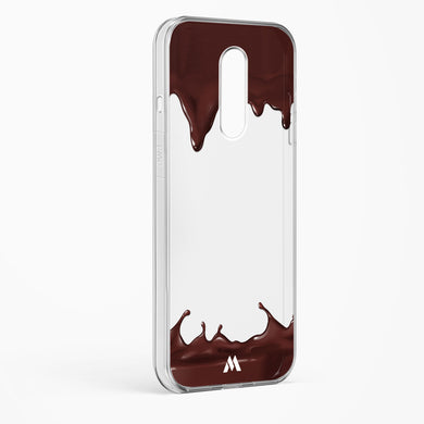 Dripping Chocolate Crystal Clear Transparent Case-(OnePlus)