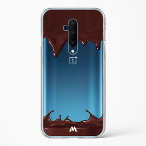 Dripping Chocolate Crystal Clear Transparent Case-(OnePlus)