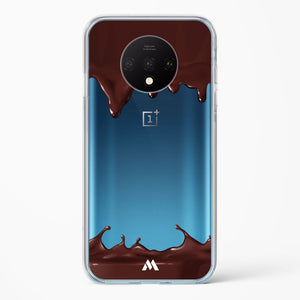Dripping Chocolate Crystal Clear Transparent Case-(OnePlus)