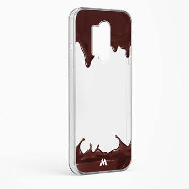 Dripping Chocolate Crystal Clear Transparent Case-(OnePlus)