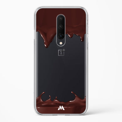 Dripping Chocolate Crystal Clear Transparent Case (OnePlus)