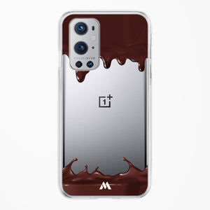 Dripping Chocolate Crystal Clear Transparent Case-(OnePlus)