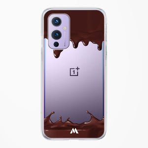 Dripping Chocolate Crystal Clear Transparent Case-(OnePlus)