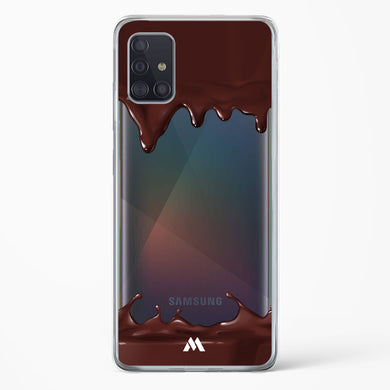 Dripping Chocolate Crystal Clear Transparent Case (Samsung)