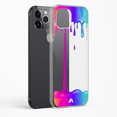 Dripping Rainbows Crystal Clear Transparent Case-(Apple)