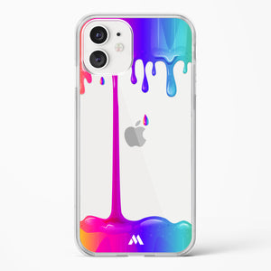 Dripping Rainbows Crystal Clear Transparent Case-(Apple)