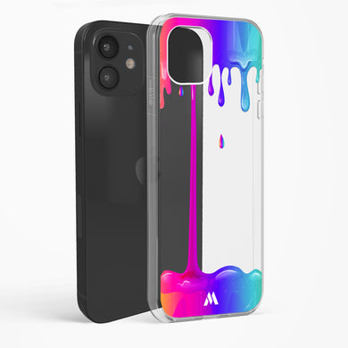 Dripping Rainbows Crystal Clear Transparent Case-(Apple)