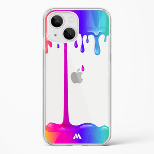 Dripping Rainbows Crystal Clear Transparent Case-(Apple)