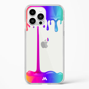 Dripping Rainbows Crystal Clear Transparent Case-(Apple)