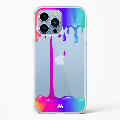 Dripping Rainbows Crystal Clear Transparent Case-(Apple)