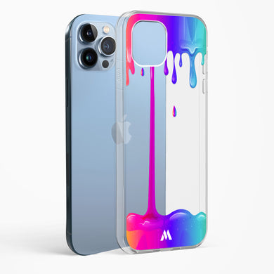 Dripping Rainbows Crystal Clear Transparent Case-(Apple)