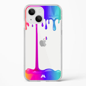 Dripping Rainbows Crystal Clear Transparent Case-(Apple)