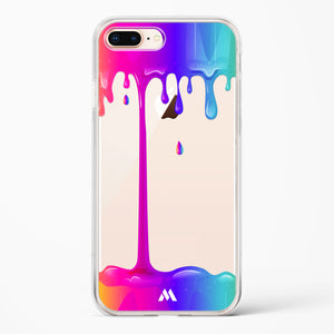 Dripping Rainbows Crystal Clear Transparent Case-(Apple)