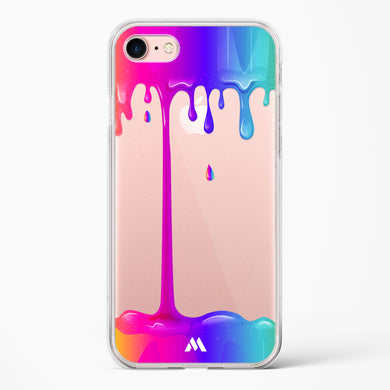Dripping Rainbows Crystal Clear Transparent Case (Apple)