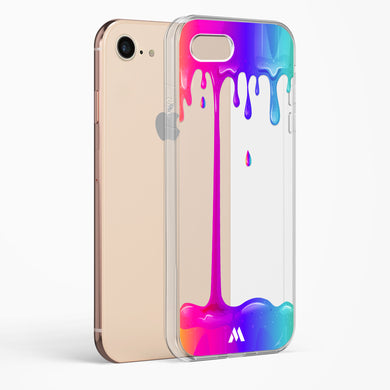 Dripping Rainbows Crystal Clear Transparent Case-(Apple)