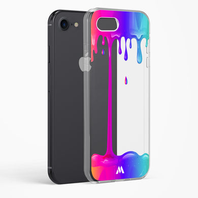 Dripping Rainbows Crystal Clear Transparent Case-(Apple)