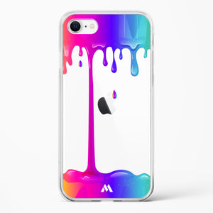 Dripping Rainbows Crystal Clear Transparent Case-(Apple)
