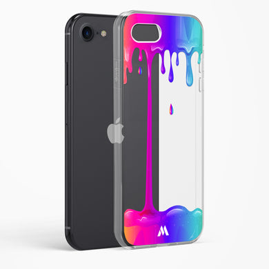 Dripping Rainbows Crystal Clear Transparent Case-(Apple)