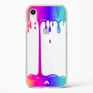Dripping Rainbows Crystal Clear Transparent Case-(Apple)
