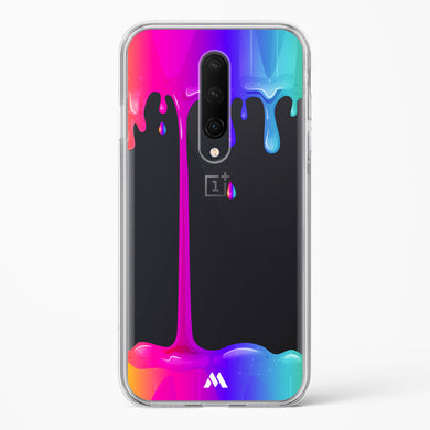 Dripping Rainbows Crystal Clear Transparent Case (OnePlus)
