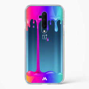 Dripping Rainbows Crystal Clear Transparent Case-(OnePlus)
