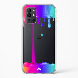 Dripping Rainbows Crystal Clear Transparent Case-(OnePlus)