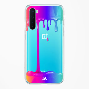 Dripping Rainbows Crystal Clear Transparent Case-(OnePlus)