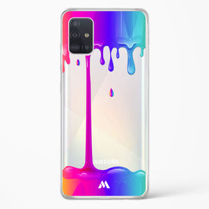 Dripping Rainbows Crystal Clear Transparent Case-(Samsung)