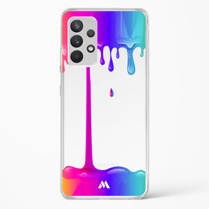 Dripping Rainbows Crystal Clear Transparent Case-(Samsung)