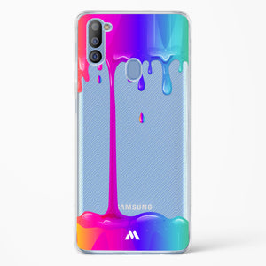 Dripping Rainbows Crystal Clear Transparent Case-(Samsung)