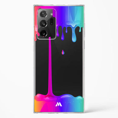 Dripping Rainbows Crystal Clear Transparent Case-(Samsung)