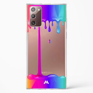 Dripping Rainbows Crystal Clear Transparent Case-(Samsung)