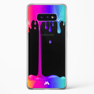 Dripping Rainbows Crystal Clear Transparent Case-(Samsung)