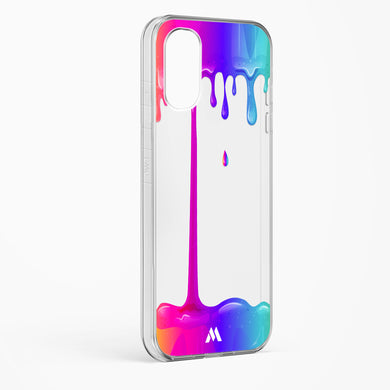 Dripping Rainbows Crystal Clear Transparent Case-(Samsung)