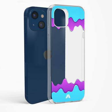 Dripping Purple Haze Crystal Clear Transparent Case-(Apple)