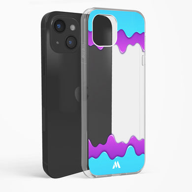 Dripping Purple Haze Crystal Clear Transparent Case-(Apple)