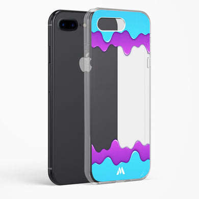 Dripping Purple Haze Crystal Clear Transparent Case-(Apple)