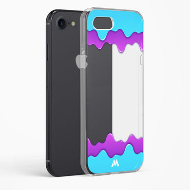 Dripping Purple Haze Crystal Clear Transparent Case-(Apple)