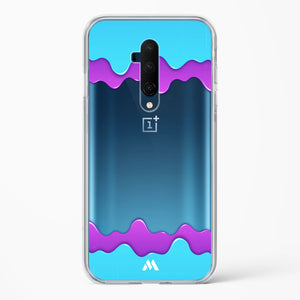 Dripping Purple Haze Crystal Clear Transparent Case-(OnePlus)