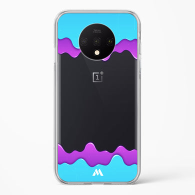Dripping Purple Haze Crystal Clear Transparent Case-(OnePlus)