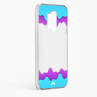 Dripping Purple Haze Crystal Clear Transparent Case-(OnePlus)