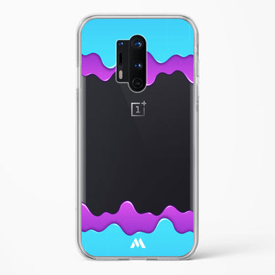 Dripping Purple Haze Crystal Clear Transparent Case-(OnePlus)