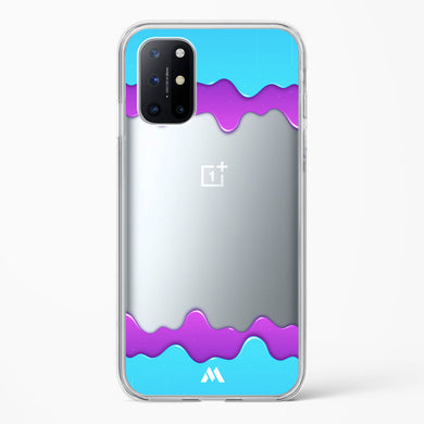 Dripping Purple Haze Crystal Clear Transparent Case-(OnePlus)