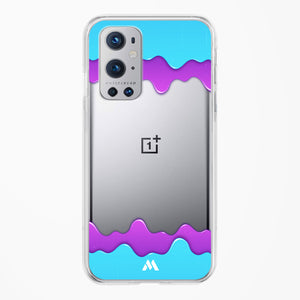 Dripping Purple Haze Crystal Clear Transparent Case-(OnePlus)