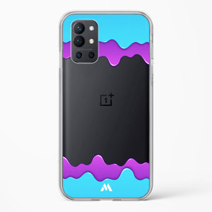 Dripping Purple Haze Crystal Clear Transparent Case-(OnePlus)