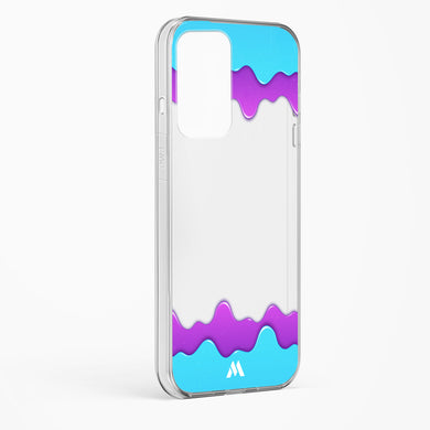 Dripping Purple Haze Crystal Clear Transparent Case-(OnePlus)