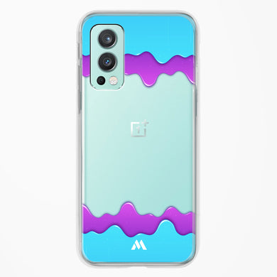 Dripping Purple Haze Crystal Clear Transparent Case-(OnePlus)