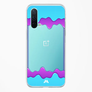 Dripping Purple Haze Crystal Clear Transparent Case-(OnePlus)