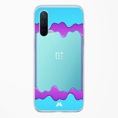 Dripping Purple Haze Crystal Clear Transparent Case-(OnePlus)
